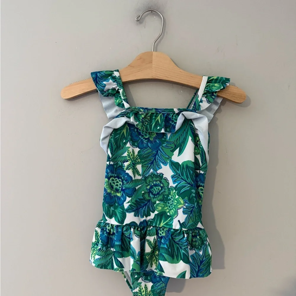 $14 ADD ON janie and Jack Swimsuit Jungle Skirt 3Y 3T‎ crewcuts zara